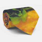 Dubbele Deluxe Hamburger met kaas Stropdas (Opgerold)