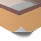 Dubbele deuren in Barranco Poster (Hoek)