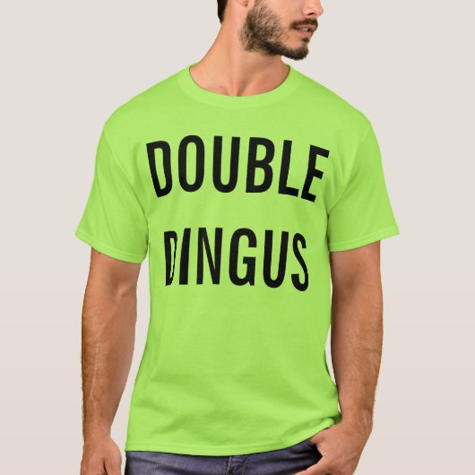 Dubbele Dingus T-shirt (Voorkant)