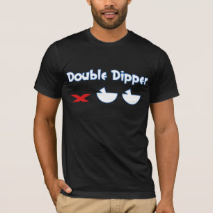 Dubbele dipper - alleen vooraan t-shirt