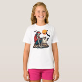 Dubbele, dodelijke gamers t-shirt (Voorkant volledig)