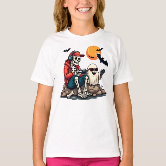 Dubbele, dodelijke gamers t-shirt (Voorkant)