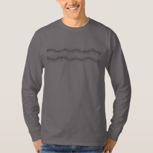 Dubbele doekjes lange hoes T-shirt