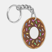 Dubbele Donut-Sleutelhanger Sleutelhanger (Voorkant Links)