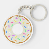 Dubbele Donut-Sleutelhanger Sleutelhanger (Achterkant)