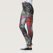 Dubbele draak leggings (Links)