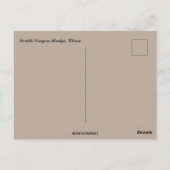 Dubbele Drakenbrug in China Briefkaart (Achterkant)