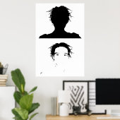 Dubbele Dreads Poster (Thuiskantoor)