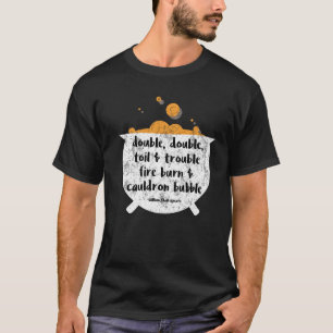 Dubbele dubbele spoel en onoplosbare Cauldron voor T-shirt