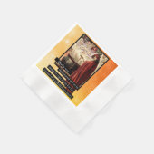 Dubbele, dubbele, stollende en problematische Hall Servet (Hoek)