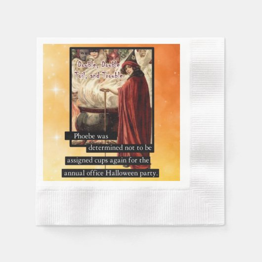 Dubbele, dubbele, stollende en problematische Hall Servet (Voorkant)