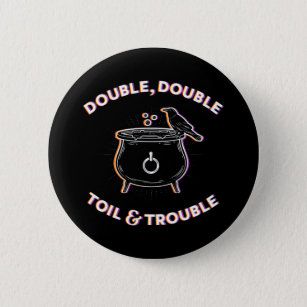 Dubbele dubbele stolling en problemen/Button-pinco Ronde Button 5,7 Cm