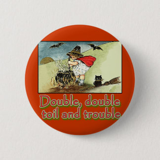 Dubbele dubbelspoeling en moeilijk te verdragen T- Ronde Button 5,7 Cm