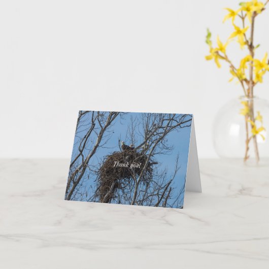 Dubbele Eagle Probleem Dank je wel Kaart (Gele Bloem)