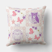 Dubbele eigenaar en butterflies kussen (Achterkant)