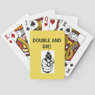 DUBBELE EN STERPLAYKAARTEN POKERKAARTEN