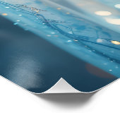 dubbele etherische verlichting perfect poster (Hoek)