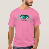 DUBBELE EYEBALL LOGO MANNEN SHIRT (Voorkant)