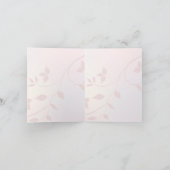 Dubbele feestdagenkaart feestdagen kaart (Binnen)