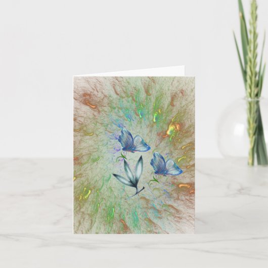 Dubbele feestdagenkaart feestdagen kaart (Voorkant)