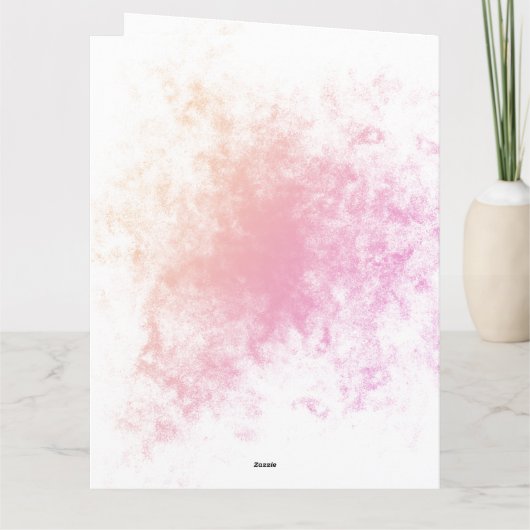 Dubbele feestdagenkaart kaart (Achterkant)