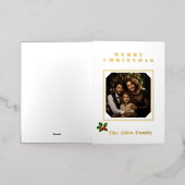 dubbele folie feestdagenkaart (Buiten Laag)