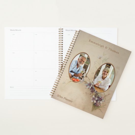 Dubbele Foto Bloemen Pensioen Planner (Display)