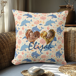 Dubbele Foto Kussen Hart Lijsten Kawaii Oceaan