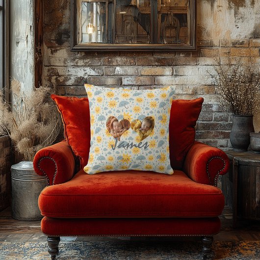 Dubbele Foto Kussen Hart Lijsten & Kawaii Weer