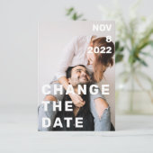Dubbele foto modern groot en vet veranderen de dat kaart (Staand voorkant)