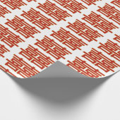 Dubbele geluk cadeaupapier (Hoek)