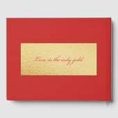 Dubbele geluk gastenboek (Achterkant)