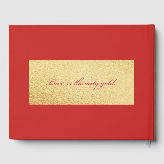 Dubbele geluk gastenboek (Achterkant)