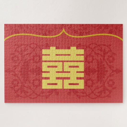 Dubbele geluk legpuzzel (Horizontaal)