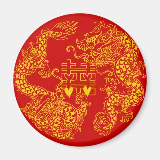 Dubbele geluk magneet (Voorkant)