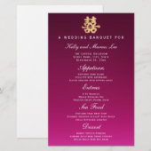 Dubbele geluk | Menu Weddenbank (Voorkant / Achterkant)