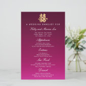 Dubbele geluk | Menu Weddenbank (Staand voorkant)