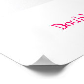 Dubbele geluk poster (Hoek)