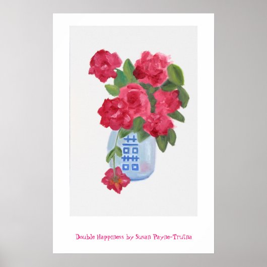 Dubbele geluk poster (Voorkant)