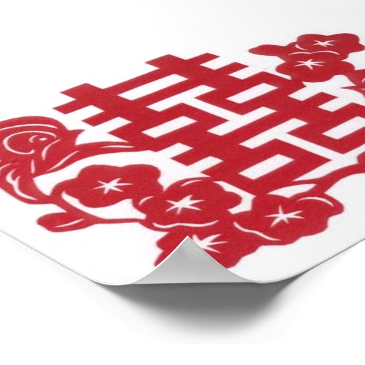 Dubbele geluk poster (Hoek)