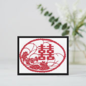 Dubbele geluksboom Ducks Briefkaart (Staand voorkant)