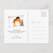 Dubbele gelukslichten N.Y. Chinees sparen de Datum Aankondigingskaart (Achterkant)