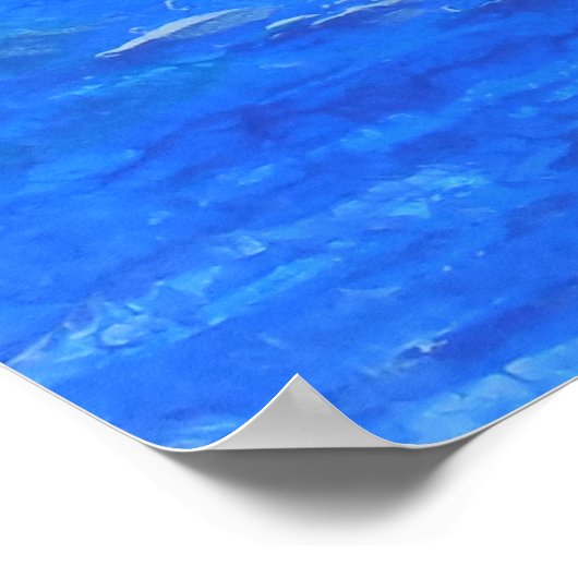 Dubbele golf poster (Hoek)