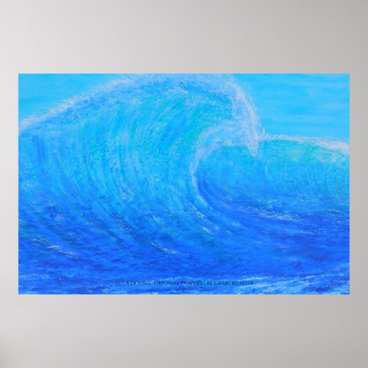 Dubbele golf poster (Voorkant)