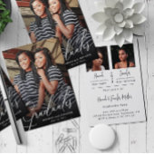 Dubbele graad twee Graduates Partij Kaart