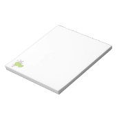 Dubbele groene Valentijnsdag en glitter Notitieblok (Linkerzijde)