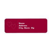 Dubbele harten label (Voorkant)