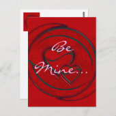 Dubbele harten zijn mijn Briefkaart (Voorkant / Achterkant)