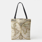 Dubbele hemisphere tote bag (Achterkant)