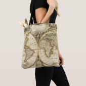 Dubbele hemisphere tote bag (Dichtbij)